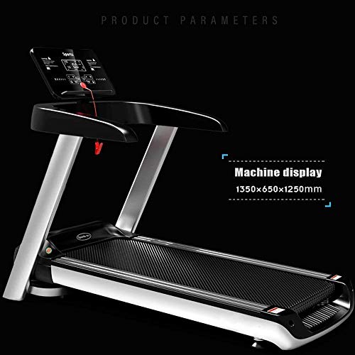 Image of high-end Treadmill Digital Folding Treadmill can Keep Healthy at Home and Office, can Move and Work at The Same time, no Back Pain, Equipped with a Practical Tablet Stand