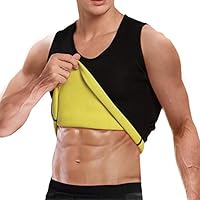 Algopix Similar Product 3 - Cimkiz Mens Sauna Vest Sweat Body