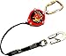 Miller by Honeywell PFL-16/6FT Scorpion Personal Fall Limiter with Steel Twist-Lock Carabiner and 6-Feet Locking Swivel Snap Hook