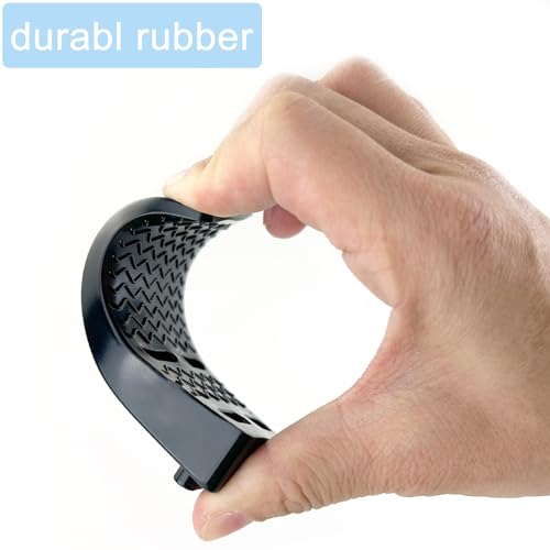 Diompirux 8 Stück Gummi Türstopper Keil für alle Böden geeignet, Höhenverstellbar und Kratzfest und Anti-Rutsch-Design, Schädigt den Boden nicht, für Hartböden,Badezimmer, Balkontür, Kinderzimmer