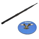 HQRP 2400-2500Mh 9 dBi RP-SMA WiFi Booster Wireless Antenna WLAN Compatible with D-Link DI-514 / DI-524 / DI-614+ / DI-624 / DI-624S / DI-624M / DI-711 + HQRP Coaster