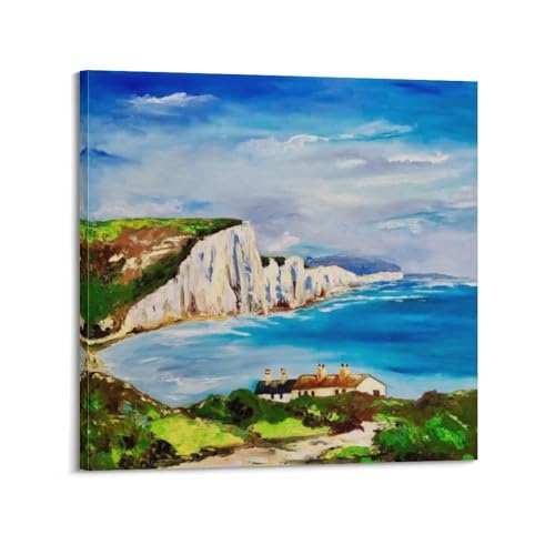 Poster paysage mer JIDUHON pour créer une ambiance salon apaisante style cadre
