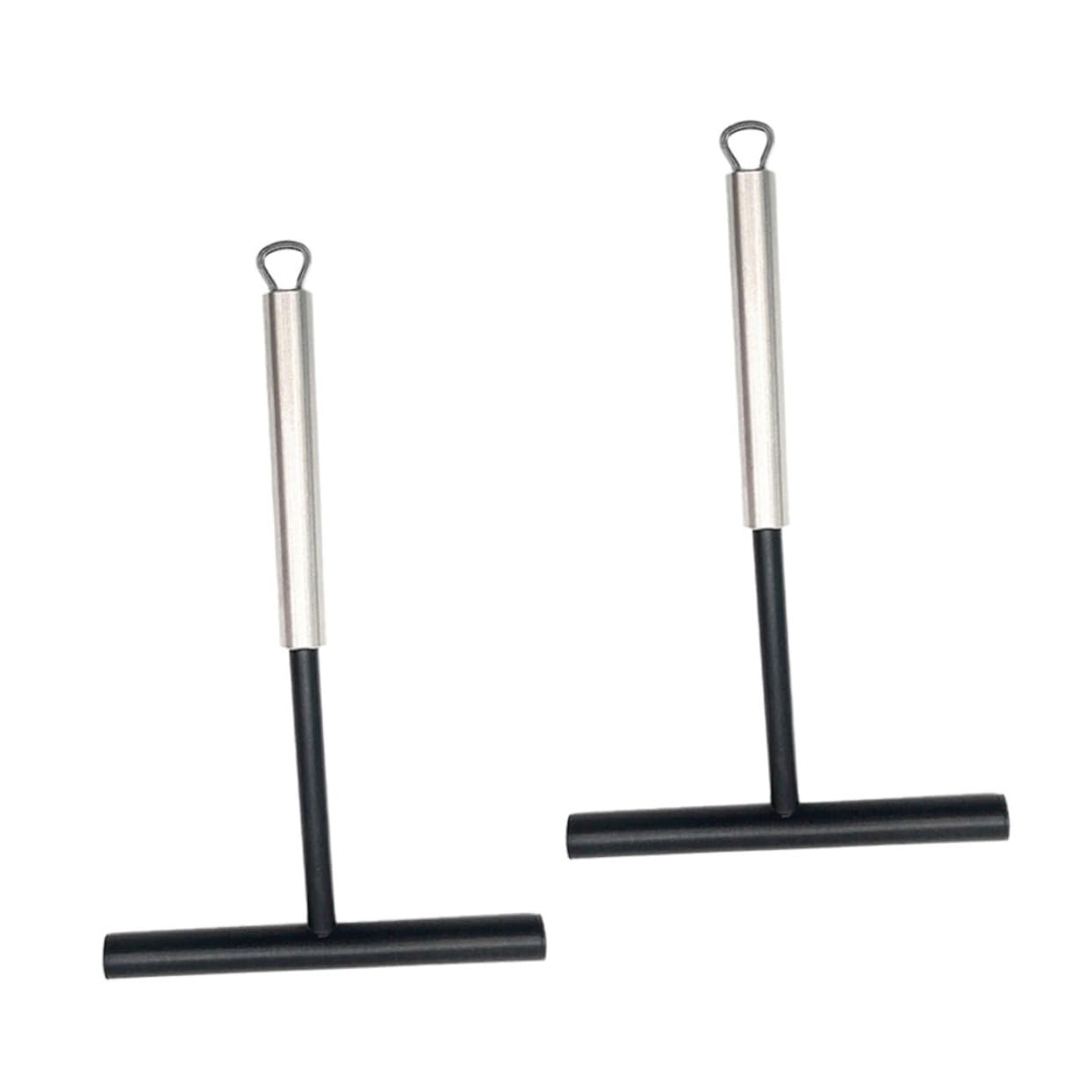 LABRIMP 2pcs Professional Crepe Spreaders Kitchen Pancake Tools Shaped Design for Easy Use for Home Cooking Crepe Making