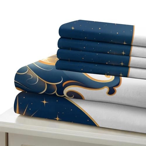 Parure de lit lune 3D en microfibre pour transformer l'ambiance de la chambre - 6