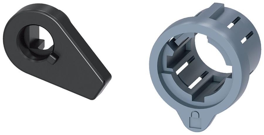 Adaptador de cerradura de cilindro con acoplamiento preciso 3VA9680-0LF20 para 3VA2