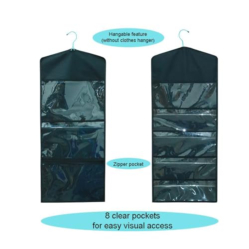 Soporte para papel de regalo de doble cara con almacenamiento vertical 8
