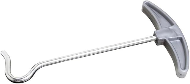 Merriway BH03941 (2 Pcs) Tent Peg Ground Hook Pullers Extractor Remover, 130mm - Pack of 2 Pieces