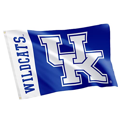 Desert Cactus University of Kentucky Flag Wildcats UK Banners 100% Polyester Indoor Outdoor 3x5 feet Flags (Team Name)