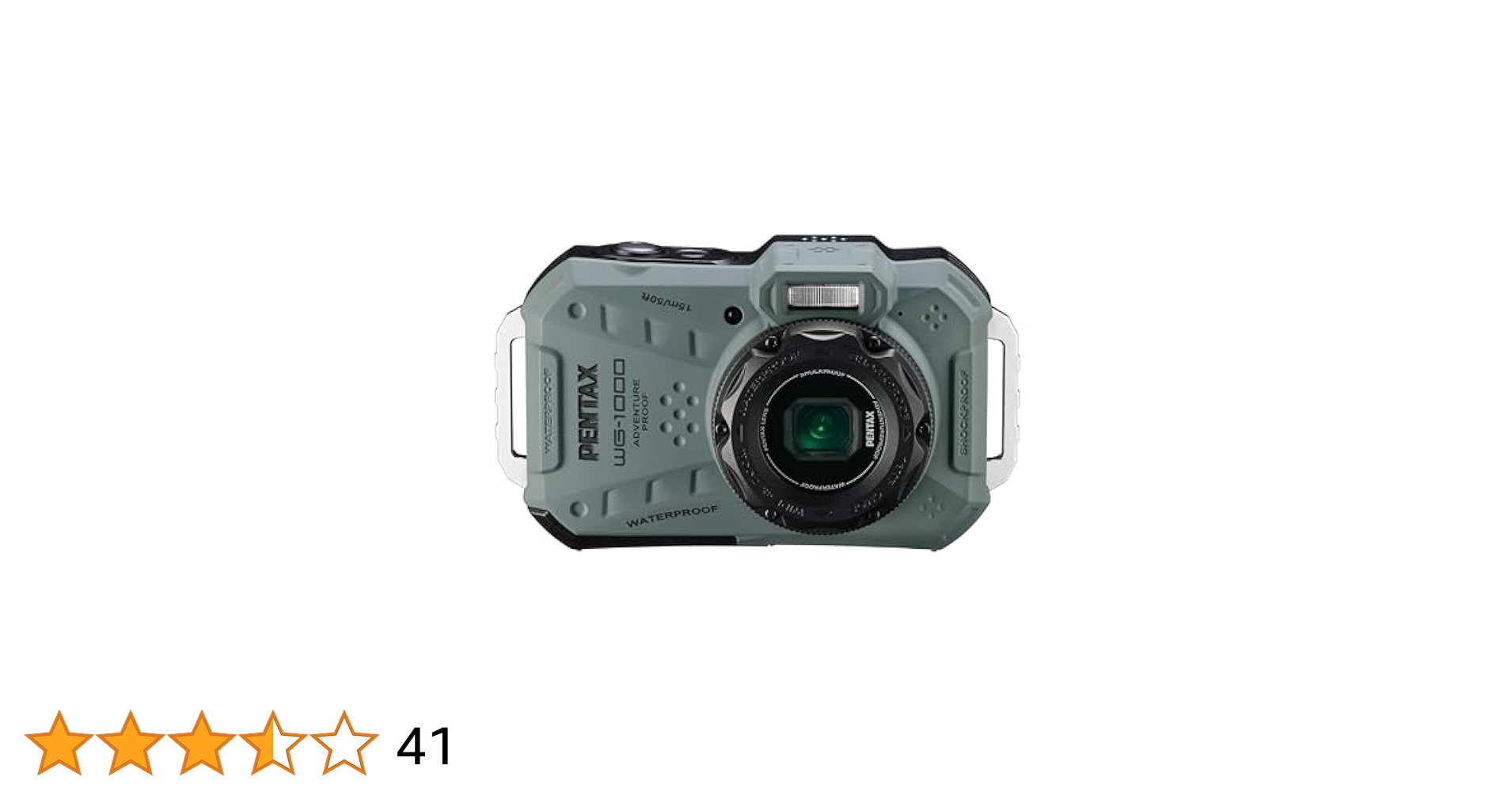Amazon.com: PENTAX WG-1000 Olive Waterproof Digital Compact