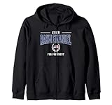 Rahm Emanuel 2028 for President Democrat Patriotic US Flag Zip Hoodie