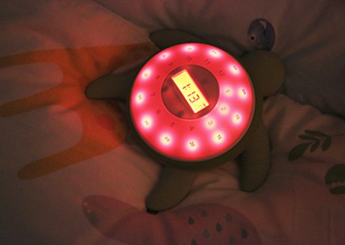 Tick Tock Turtle - Kai (Blue) Kids Alarm Clock With Wake-Assist Sleep Cycle Detection, Sunrise Alarm Clock, Sleep Aid, Night Light For Kids, Sleep Training Clock, Visual Timer For Kids, Child Safe #TOP6