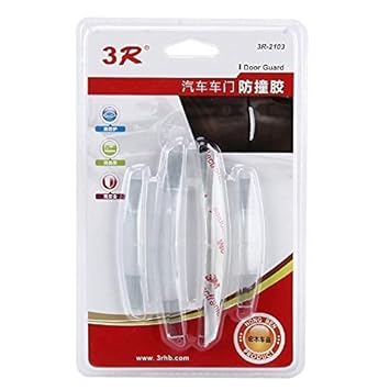 KELIC Plastic Anti-Collision Door Guard for Scorpio S9 (Transparent)