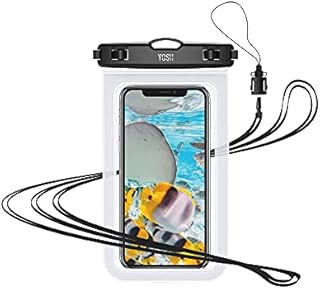 YOSH IPX8 Waterproof Phone Case, Underwater Phone Pouch Dry Bag with Lanyard for Swimming Snorkeling Raining Dustproof for iPhone 12 11 XS max XS XR X 8 Samsung S20 S10 HUAWEI Xiaomi etc. up to 7.0