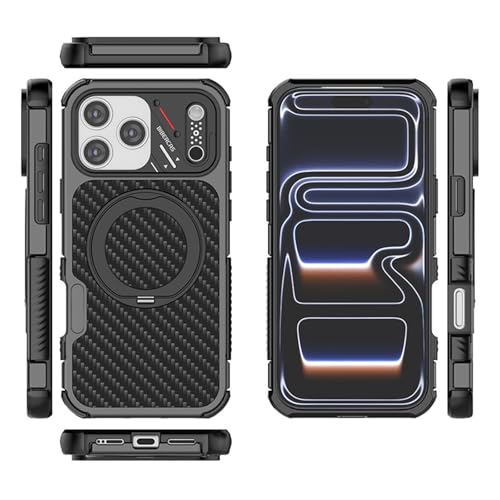 Coque pour iPhone 17 Pro Max avec support béquille pour appels mains libres - 8