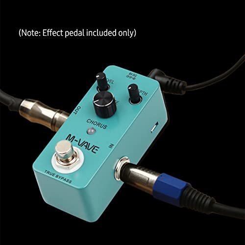 LIUSHUI Guitare Analogique Classique Effet Pédale True Bypass Full Metal Shell, Volume/Profondeur/Vitesse Contrôle,effet… - Les Beatles, Paul McCartney, John Lennon, RIngo Starr, George Harrison LIUSHUI Guitare Analogique Classique Effet Pédale True Bypass Full Metal Shell, Volume/Profondeur/Vitesse Contrôle,effet… – Image 7