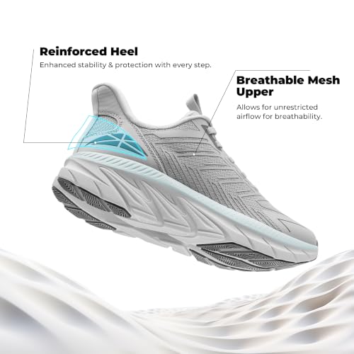 Image of ALLSWIFIT Women's Slip On Walking Shoes Running Comfortable Tennis Breathable Non Slip Athletic Gym Workout Cross Training Fashion Sneakers
