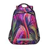 Capacité et multi-poches : dispose d'une poche principale dont un compartiment rembourré pour ordinateur portable avec 2 poches intérieures et 1 poche avant, 2 poches latérales en filet.