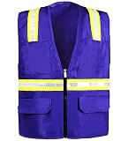 Safety Depot 8038A-PRP PURPLE SAFETY VEST (SMALL)