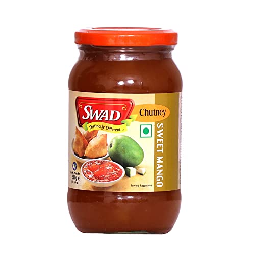 Image of SWAD Sweet Mango Chutney 1kg | Meethi Aam Chutney | Authentic Indian Mango Preserve | Khatta Meetha Fruit Spread | Perfect with Chaat, Samosa, Snacks, Paratha & Indian Meals