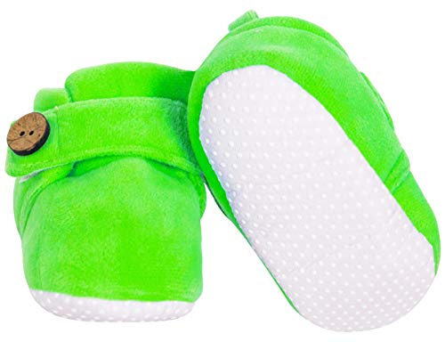 Image of Neska Moda Baby Boys & Baby Girls 6 to 12 Months Velvet Booties