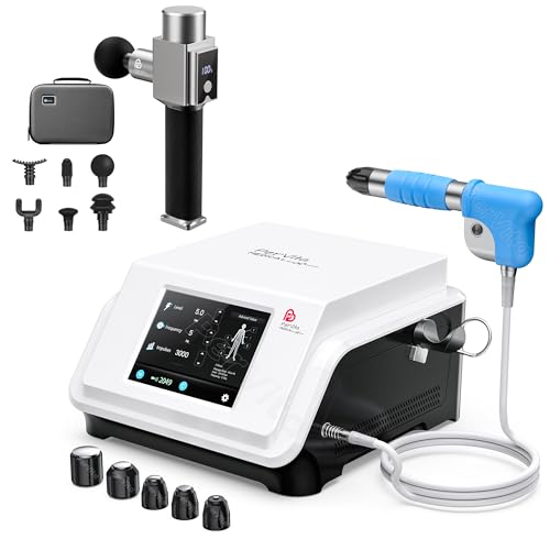 Máquina de terapia con ondas de choque extracorpóreas ESWT PSP20 y pistola de masaje PerVita para alivio del dolor muscular miniatura 1