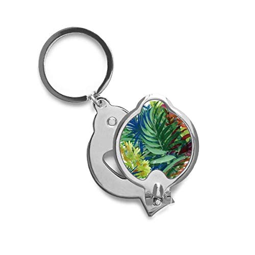 Coupe-ongles Tropic Art motif fleur et plante pour manucure quotidienne DIYthinker