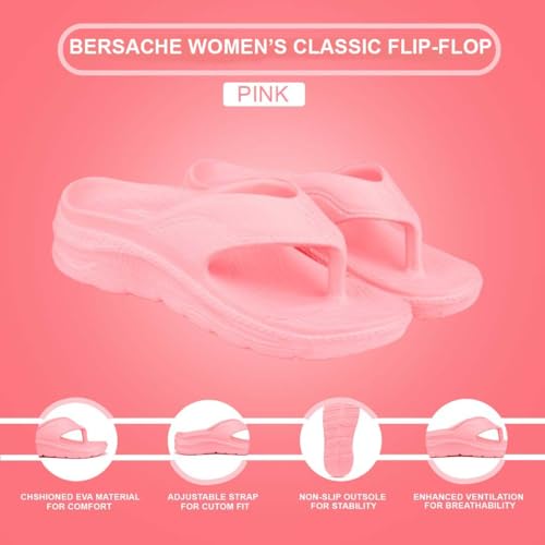Image of BERSACHE Extra Soft Classic Casual with Regular wear with Ultra Soft & Flexibility Technology Flipflop for Women's /Girl's