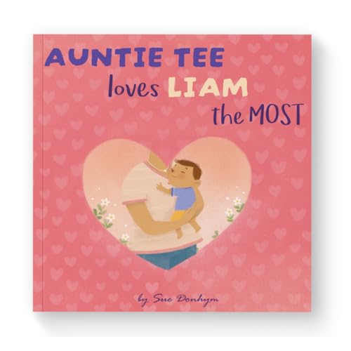 Personalized Book from Auntie to Child – Auntie Loves Me the Most! – Fun Custom Book About Whose Love is Greater, for Kids &amp; Auntie to Read Together, Gift from Aunty - Manimal Tales (8.5"x"8.5)