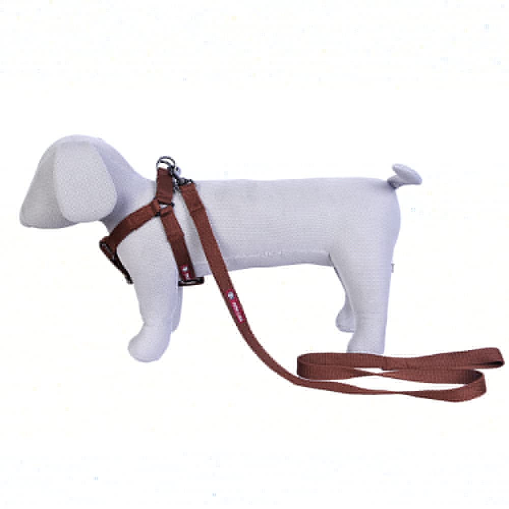 Pets Like Spun Poly V Harness with Leash Set Brown (Small) (B09D3BJR6D) Amazon Price History, Amazon Price Tracker