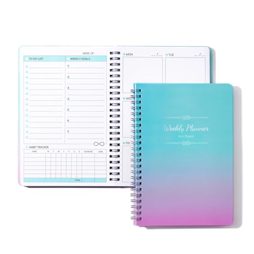 [YUANLIFE] To DoXg Tv ԊǗm[g TƂɎԊǗ ^XNǗm[g A5TCY XPW[ `FbNXg  KgbJ[ T ڕW 蒠 weekly planner dp wwKvO ^C~