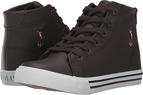(ポロラルフローレン) Polo Ralph Lauren ユニ-子供用 スレイター ミッド US サイズ: 3 Little Kid カラー: ブラウン