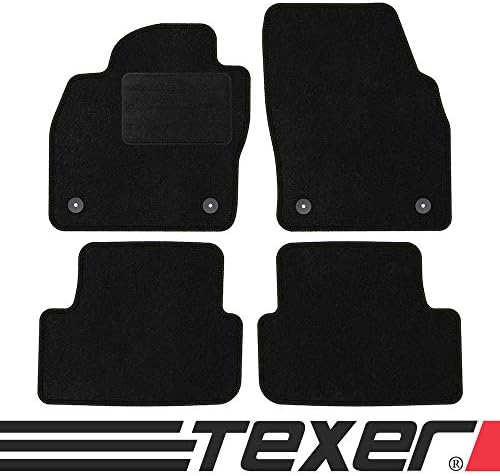 Tapis de Sol de Voiture pour VW Polo V 2009-2017 Velours solide et durable 4Pcs