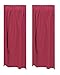 Produktbild Beistle S50950BUAZ2 Tischsockelleisten, Kunststoff, 73,7 x 3,7 m, Burgunderrot, 2 Stück