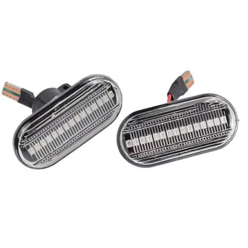 Clignotants dynamiques latéraux noirs haute visibilité pour Opel Movano F9 U9