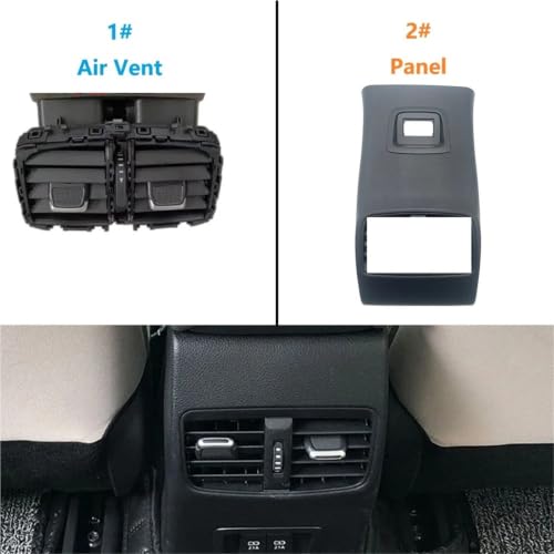Rejilla de ventilación de coche para panel trasero de Corolla Levin 2019-2021 2