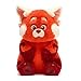 Red Plush Toy, Red Meilin Panda Doll, New Stuffed Animal Pillow for Kids and Fans Birthday Party and Festival Present (8 inch)