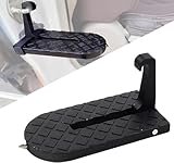 Car Door Step Universal Door Latch Step, Door Step for Car Roof Access Door Latch Stand Pedal with Glass Breaker Safety Hammer Easy Access to Rooftop for Most Car, SUV, Truck