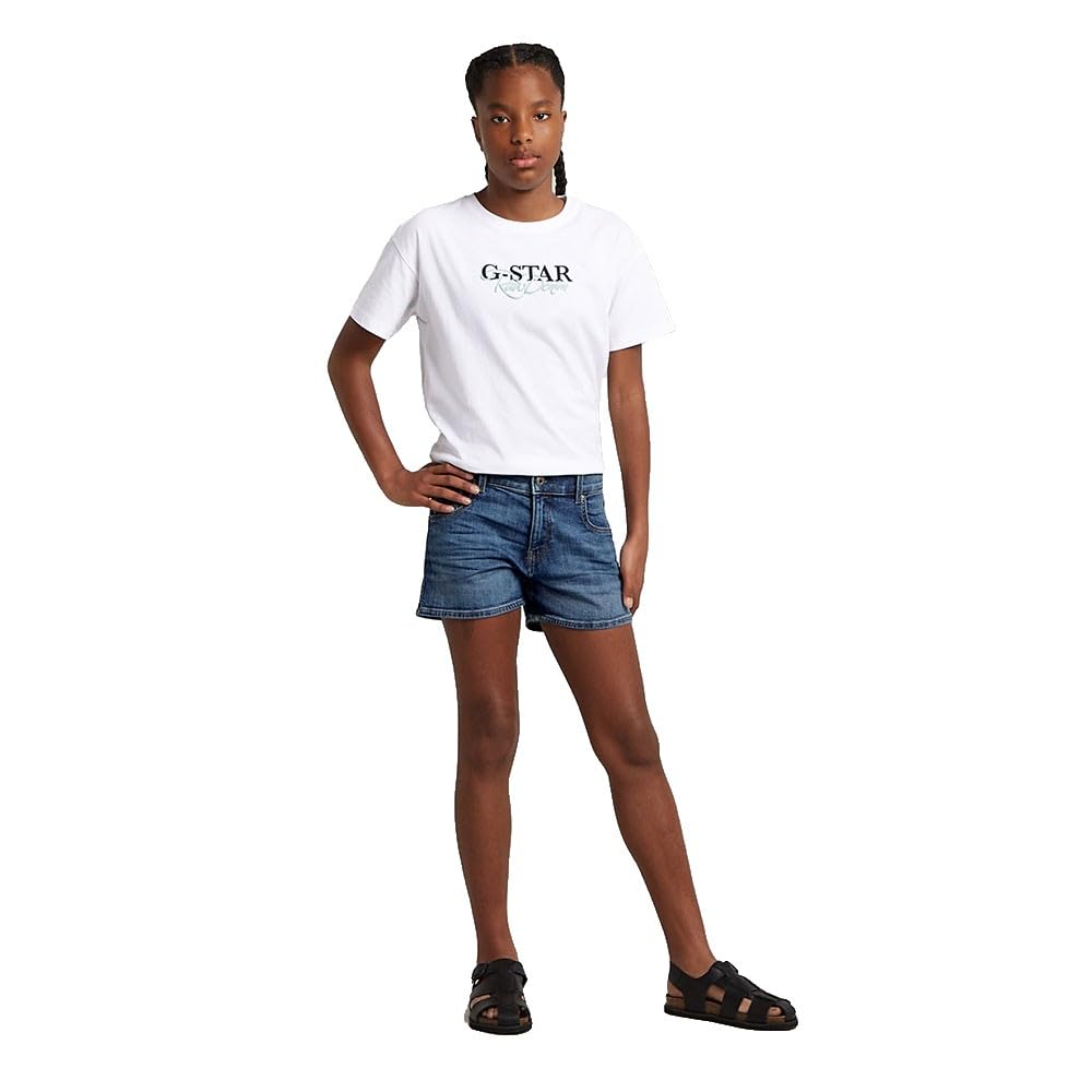 G-Star Mädchen Shorts 3301 Skinny Short
