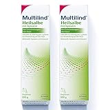 2x Multilind Heilsalbe – Zinksalbe bei Entzündungen der Haut mit dem Anti-Pilz Wirkstoff Nystatin und antibakteriellem Zinkoxid – 2 x 100 g Salbe