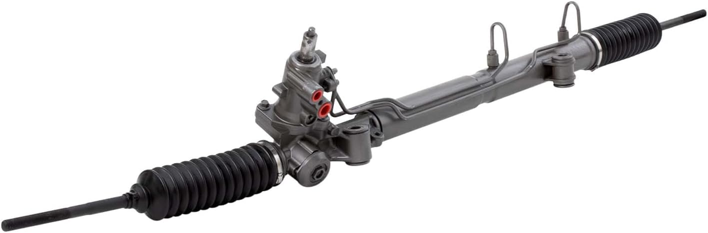 Detroit Axle Replacement for 2008-09 Ford Taurus Mercury Sable FWD w/ABS Front Power Steering Rack & Pinion + Rear Wheel Bearing & Hub Assembly - 3pc Kit