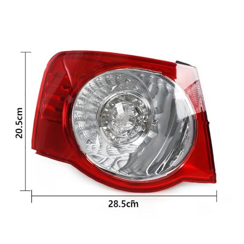 Feu arrière droit avec DRL LED extérieur pour berline Jetta 5 - 3