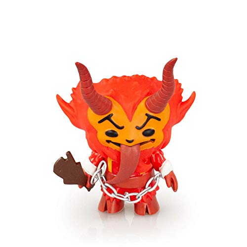 Toynk Christmas Krampus Vinyl Action Figure | 5" | Festive Red