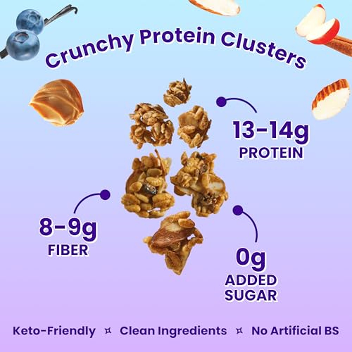 Image of Magic Spoon High Protein Granola Variety 4 Pack - Low Sugar