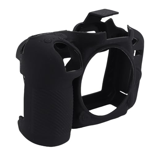Custodia per Fotocamera a Manicotto Morbido Copertura Protettiva con Texture Non Slip per 7100 D7200. Modellato per il Pieno Accesso e Design Compatto silicone nero