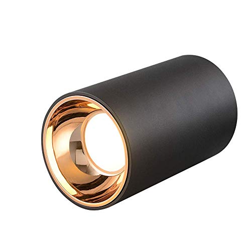 Lámpara de araña nórdica con orificio libre, foco para pasillo, luz de techo, foco LED de superficie, foco de techo (luz cálida, 3000 K, 20 W)