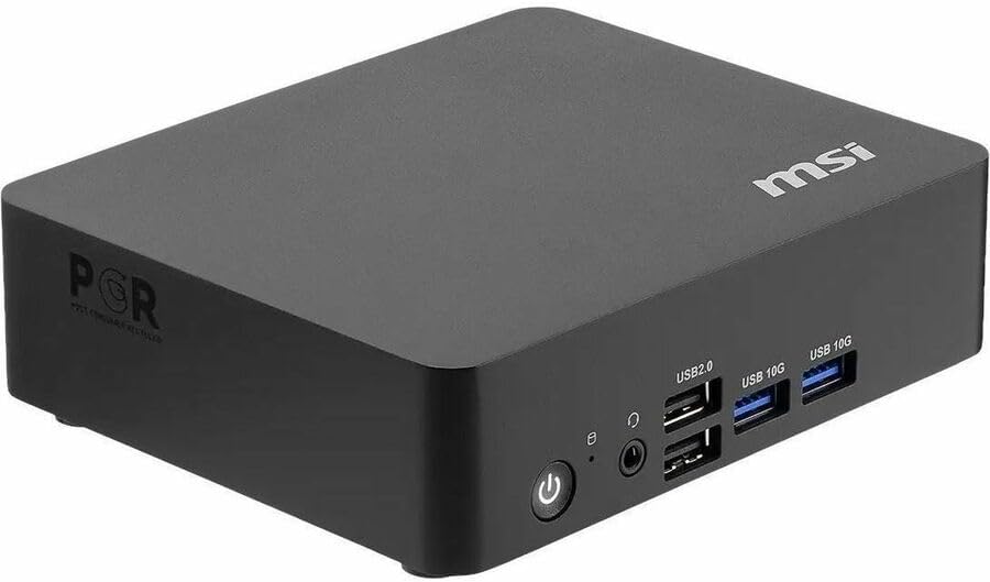 MSI Cubi NUC Cubi NUC TWG S-010BUS Barebone System - Mini PC - Intel N-Series N150 800 MHz