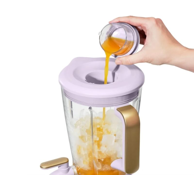 10-Speed 350 Watt 42 Ounce Glass Jar Blender in White/Silver