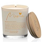 ✅ GESCHENKE FÜR MAMA - Verschenke unsere Duftkerzen im Glas an Deine beste Freundin, Mama, Oma, Schwester, Tochter, Deinen Partner, Lieblingsmenschen, Ehemann oder Ehefrau und mache damit eine Freude zu Weihnachten, zum Geburtstag oder einfach nur so!