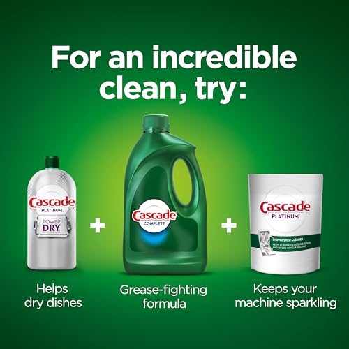 Image of Cascade Complete Dishwasher Detergent Liquid Gel, Dish Detergent, Dishwasher Soap, Citrus, 75oz