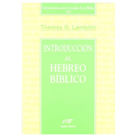 Introd. Al Hebreo Biblico: Universidad de Harvad (Instrumentos para el estudio de la Biblia)